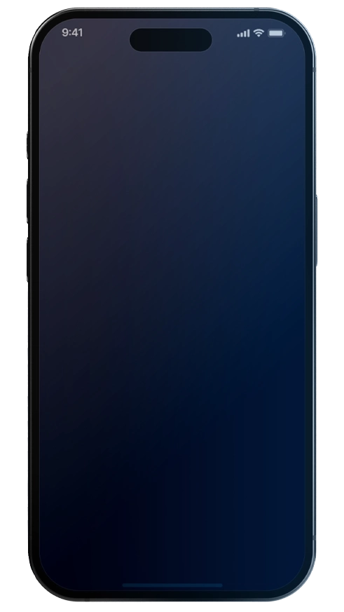 Mobile Handelsoberfläche von Befehl Finvoro